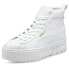 Фото #2 товара Puma Mayze Mid Platform Womens White Sneakers Casual Shoes 38117001