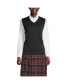 Фото #2 товара Women's School Uniform Cotton Modal Fine Gauge Sweater Vest