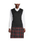 ფოტო #2 პროდუქტის Women's School Uniform Cotton Modal Fine Gauge Sweater Vest