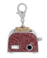 Faux Stone Toaster Charm Pendant Necklace