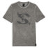 Фото #1 товара Puma Washed Graphic Crew Neck Short Sleeve T-Shirt X Staple Mens Grey Casual Top