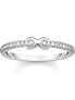 Серебряное кольцо для женщин Thomas Sabo Infinity TR2322-051-14-50 - фото #1