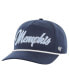 Фото #3 товара Men's Navy Memphis Grizzlies Overhand Logo Hitch Adjustable Hat