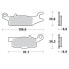 Фото #2 товара MOTO-MASTER Yamaha 096211 Sintered Brake Pads