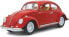 JAMARA 405111 - VW Käfer 1:18 RC Diecast 40MHz - Kultfahrzeug mit Gummi-Bereifung, öffnen von Türen, Motorhaube und Kofferraum, perfekt nachgebildete Details, hochwertige Verarbeitung, creme weiß