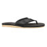 Фото #1 товара London Fog Tyrone Flip Flops Mens Black Casual Sandals CL30379M-B