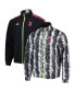 ფოტო #1 პროდუქტის Men's Black Juventus 2022/23 On-Field Team Logo Anthem Reversible Full-Zip Jacket