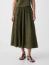 Фото #3 товара Textured Crinkle Pull-On Midi Skirt