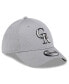 Men's Gray Colorado Rockies Active Pivot 39Thirty Flex Hat