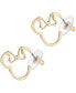 Фото #1 товара Women's Minnie Mouse Outline Earrings