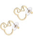 ფოტო #1 პროდუქტის Women's Minnie Mouse Outline Earrings