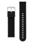 Unisex Black Woven Silicone Band Compatible with Fitbit Charge 5 and 6