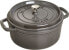 STAUB Garnek żeliwny okrągły 40500-246-0 3 8 l grafitowy