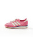 adidas Originals SL 72 OG trainers in pink and green