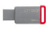 Kingston DataTraveler 50 32GB - 32 GB - USB Type-A - 3.2 Gen 1 (3.1 Gen 1) - Capless - Red - Silver