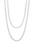 Belle de Mer 54 inch Cultured Freshwater Pearl Strand Necklace (7-8mm)