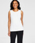 Фото #1 товара Women's Crewneck Layering Tank Top, Created for Macy's