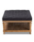 Фото #3 товара Lindsey Modern and Rustic Cocktail Ottoman- TURNED OFF PER LAWSUIT PATENT INFRINGEMENT
