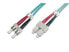 Фото #10 товара DIGITUS Fiber Optic Multimode Patch Cord, OM 3, ST / SC