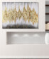 Фото #5 товара Gold Frequency Textured Metallic Hand Painted Wall Art by Martin Edwards, 30" x 40" x 1.5"