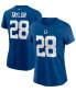 ფოტო #1 პროდუქტის Women's Jonathan Taylor Royal Indianapolis Colts Name Number T-shirt
