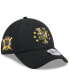 Фото #1 товара Men's Black New York Mets 2024 Armed Forces Day 39THIRTY Flex Hat