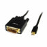 Фото #1 товара Адаптер Mini DisplayPort — DVI Startech MDP2DVIMM6 (1,8 m) Чёрный 1.8 m
