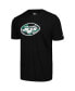 ფოტო #3 პროდუქტის Men's Black New York Jets Camo Logo T-Shirt