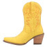 Фото #5 товара Dingo Y'all Need Dolly Embroidery Pointed Toe Cowboy Womens Yellow Casual Boots