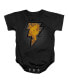 Фото #1 товара Костюм для малышей Black Adam с выгравированным эмблемой - Для малышек Baby Girls