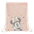 Фото #1 товара Сумка-рюкзак на веревках Minnie Mouse Baby Розовый 26 x 34 x 1 cm