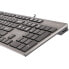 Клавиатура A4 Tech KV-300H QWERTY Чёрный Серый Монохромный Черный/Серый