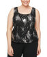 Фото #3 товара Plus Size Sequined Twinset