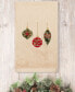 Christmas Ornaments Embroidered 100% Turkish Cotton Hand Towel