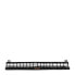 Rustic Rattan Wall Shelf black 60cm