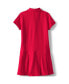 ფოტო #3 პროდუქტის Big Girls Short Sleeve Mesh Pleated Polo Dress