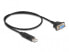 Delock USB 2.0 zu Seriell RS-232 Adapter mit kompaktem seriellen Steckergehäuse 50 cm