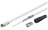 Goobay 100 dB Coaxial Antenna Cable Set - 10 m - F-type - Coaxial - White