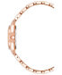 Women's Quartz Rose Gold-Tone Alloy Bracelet Watch, 26mm