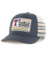 Men's Navy Texas Rangers 2023 World Series Champions Trucker Adjustable Hat