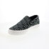 Фото #7 товара Lacoste Jump Serve Slip 0121 1 Mens Black Canvas Lifestyle Sneakers Shoes