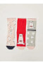 Lcw Dream Desenli Kadın Çorap 3'lü Paket