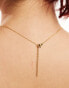 Фото #4 товара Lost Souls stainless steel pearl necklace in 18k gold plated