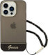 Guess Etui Guess GUHCP14LHGCOHK Apple iPhone 14 Pro czarny/black hardcase Translucent Pearl Strap