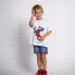 Детский Футболка с коротким рукавом Spider-Man Белый