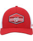 ფოტო #3 პროდუქტის Men's Red, White Washington Nationals Burgess Trucker Snapback Hat