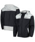 ფოტო #1 პროდუქტის Men's Black, Gray Chicago White Sox Omni-Shade Flash Forward Challenger Full-Zip Windbreaker Jacket