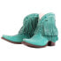 Фото #6 товара Junk Gypsy Spitfire Fringe Snip Toe Cowboy Booties Womens Size 6 B Casual Boots