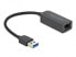Delock 66646 - USB 3.2 Gen 1 - RJ45 - 0.16 m - Black