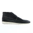 Фото #1 товара Roan by Bed Stu Tobias F804080 Mens Black Suede Lifestyle Sneakers Shoes 12